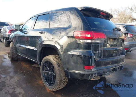 2018 Jeep Grand Cherokee Overland z USA, uszkodzony, nr VIN 1C4RJFCG6JC274559